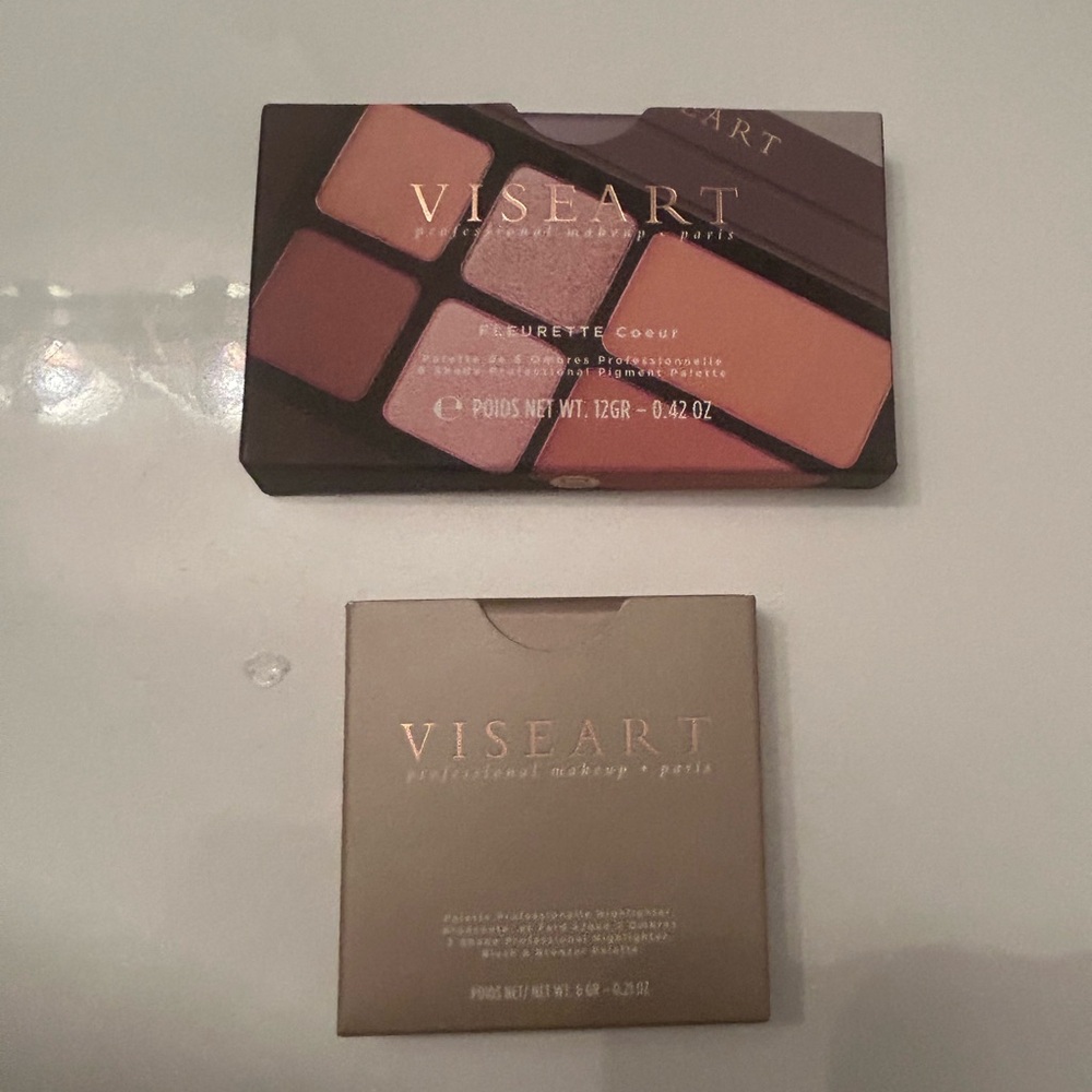 Viseart Eyeshadow and blushes